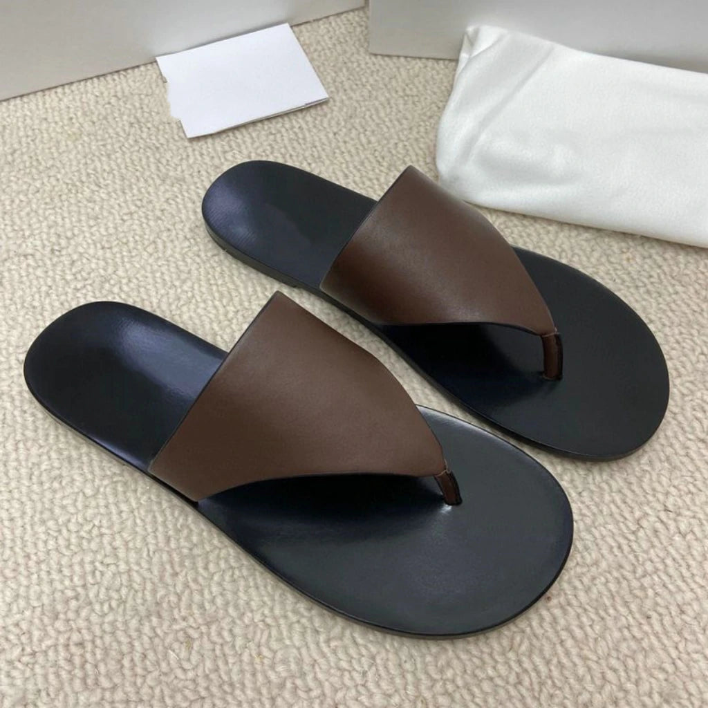 25 year flat bottomed clip on feet, minimalist and versatile, suitable for spring and summer casual beach wear. M ü ller lazy ha