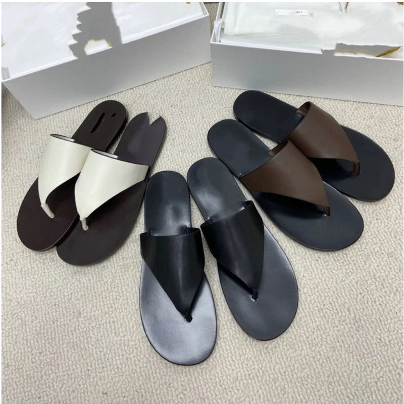 25 year flat bottomed clip on feet, minimalist and versatile, suitable for spring and summer casual beach wear. M ü ller lazy ha