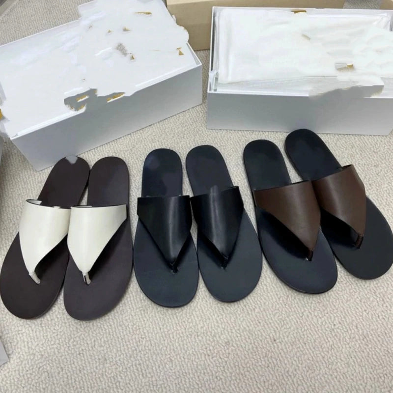 25 year flat bottomed clip on feet, minimalist and versatile, suitable for spring and summer casual beach wear. M ü ller lazy ha