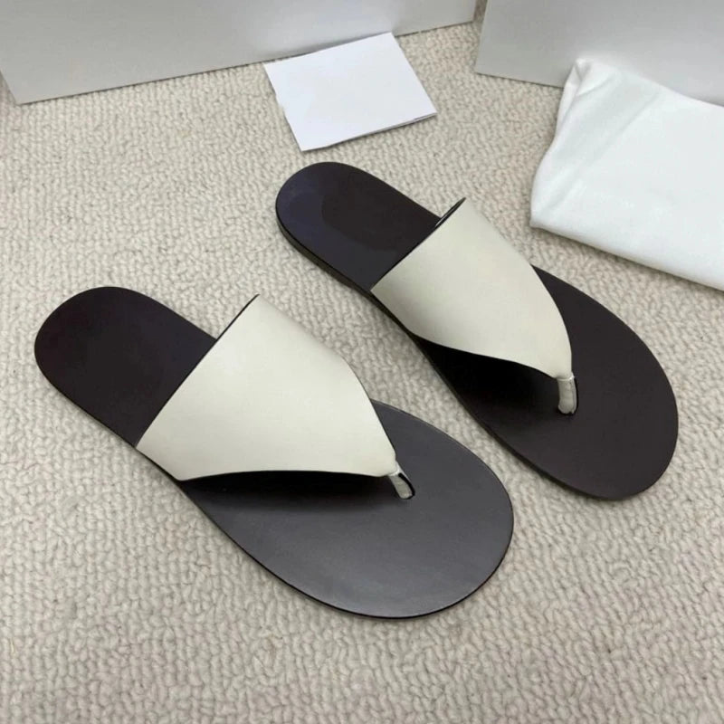 25 year flat bottomed clip on feet, minimalist and versatile, suitable for spring and summer casual beach wear. M ü ller lazy ha